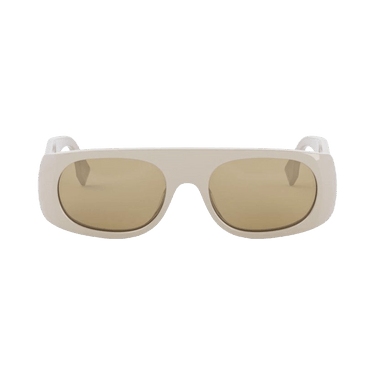 Fendi Rectangle Sunglasses — Brown