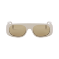 Fendi Rectangle Sunglasses — Brown