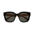 Gucci Square Sunglasses — Black