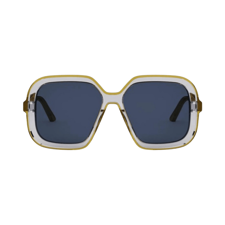Dior Highlight Square Sunglasses — Blue