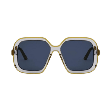 Dior Highlight Square Sunglasses — Blue