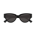 Bottega Veneta Cat Eye Sunglasses — Black