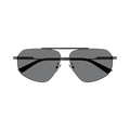 Bottega Veneta Aviator Sunglasses — Grey