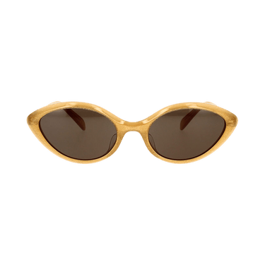 CELINE Cat Eye Sunglasses — Brown