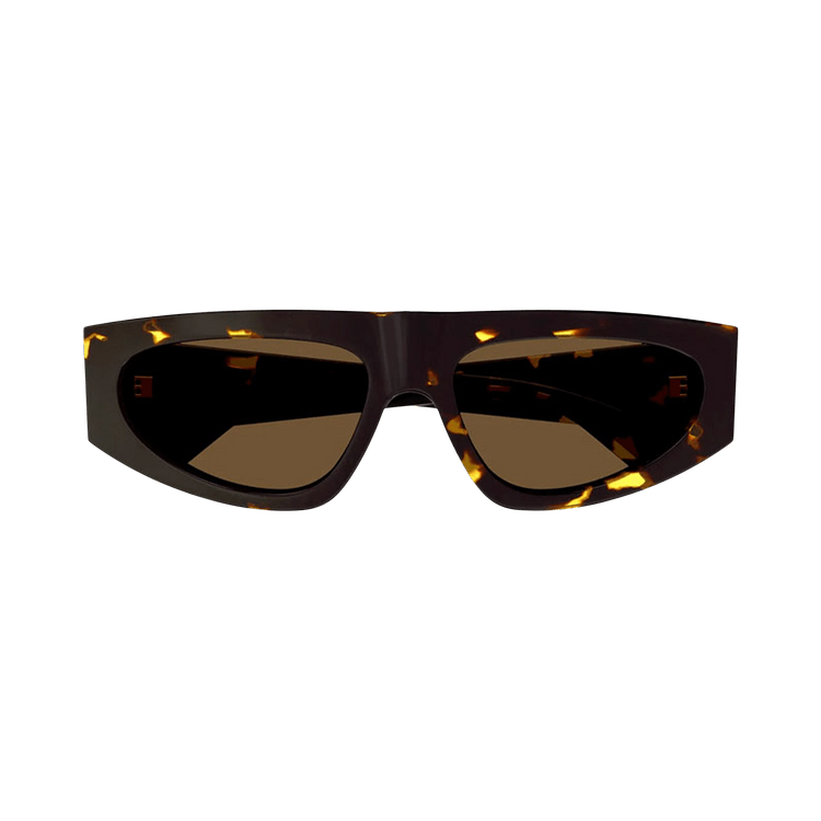 Bottega Veneta Cat Eye Sunglasses — Brown