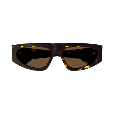 Bottega Veneta Cat Eye Sunglasses — Brown