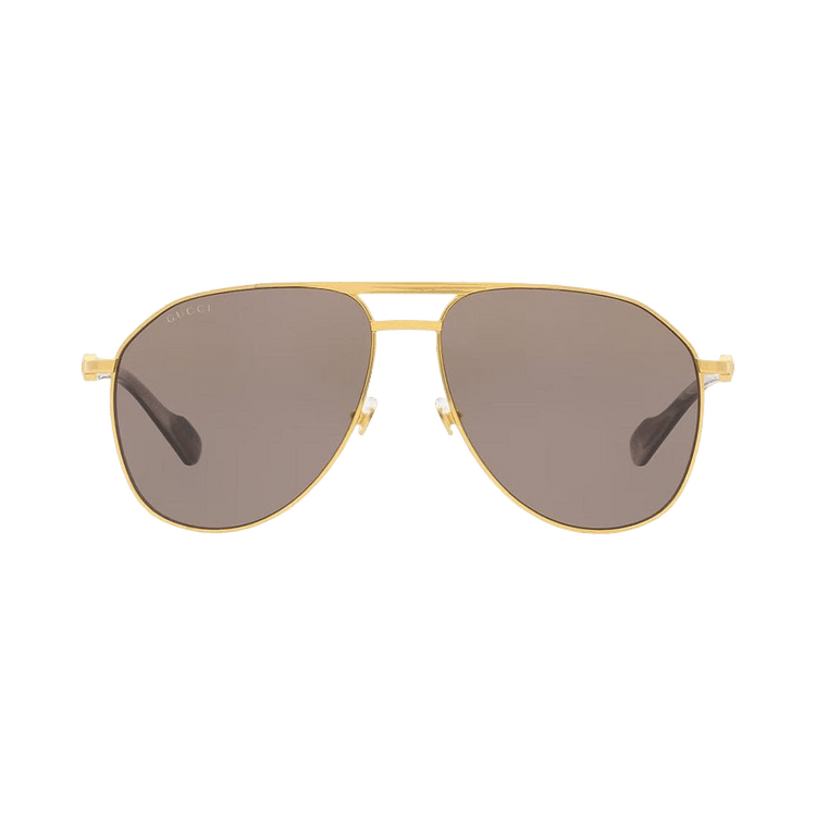 Gucci Aviator Sunglasses — Gold