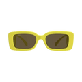 Gucci Square Sunglasses — Yellow
