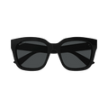 Gucci Square Sunglasses — Black