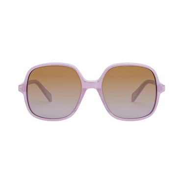 CELINE Square Sunglasses — Brown