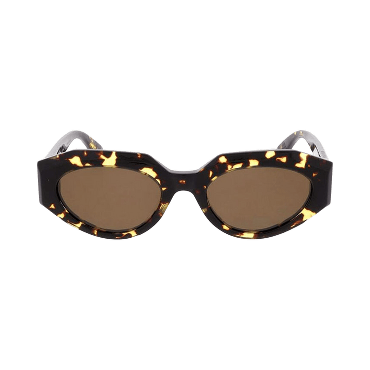 Bottega Veneta Cat Eye Sunglasses — Brown