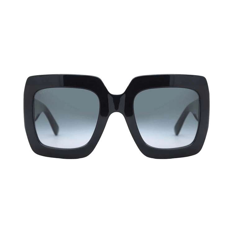 Gucci Square Sunglasses — Black