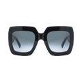 Gucci Square Sunglasses — Black