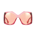 Gucci Square Sunglasses — Red