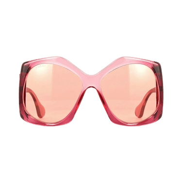 Gucci Square Sunglasses — Red