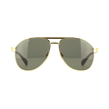 Gucci Aviator Sunglasses — Black