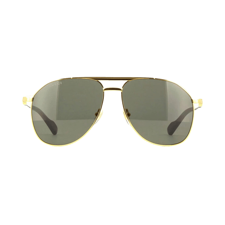 Gucci Aviator Sunglasses — Black