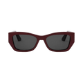 Dior Miss Square Sunglasses — Red