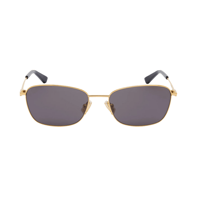 Bottega Veneta Square Sunglasses — Grey