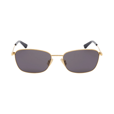 Bottega Veneta Square Sunglasses — Grey