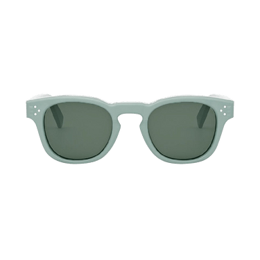 CELINE Browline Sunglasses — Green
