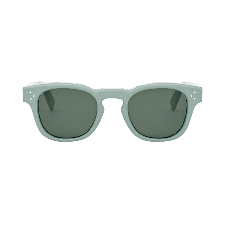 CELINE Browline Sunglasses — Green