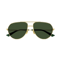 Bottega Veneta Aviator Sunglasses — Green
