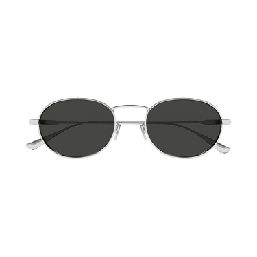 Saint Laurent Oval Sunglasses — Grey