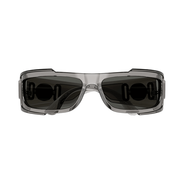Versace Rectangle Sunglasses — Grey