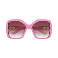Gucci Square Sunglasses — Pink
