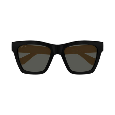 Gucci Square Sunglasses — Black