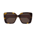 Gucci Square Sunglasses — Blue