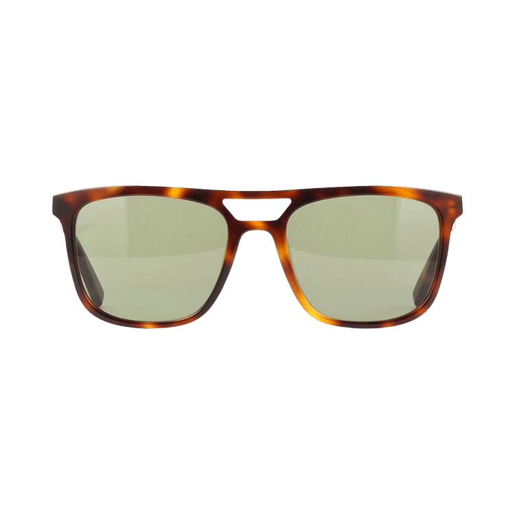 Saint Laurent Square Sunglasses — Green