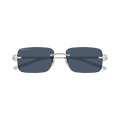 Gucci Rectangle Sunglasses — Blue