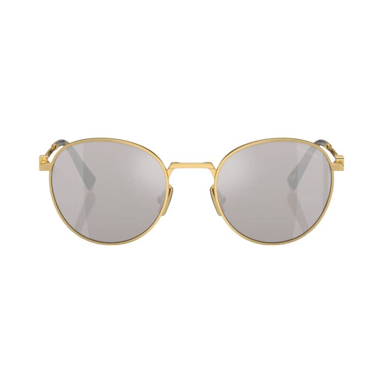 Miu Miu Round Sunglasses — Grey