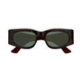 Gucci Square Sunglasses — Green