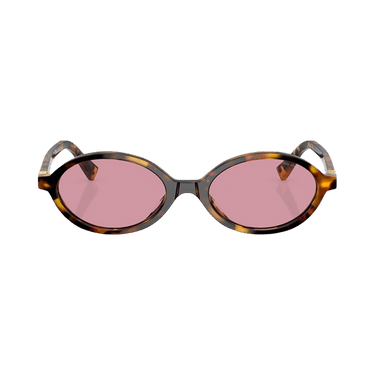 Miu Miu Oval Sunglasses — Pink