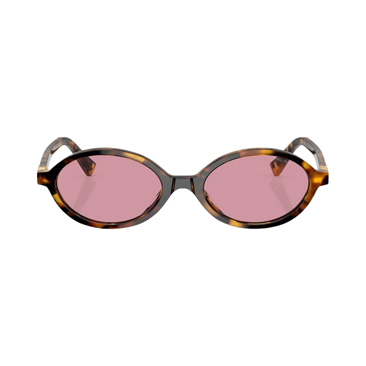 Miu Miu Oval Sunglasses — Pink