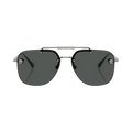 Versace Aviator Sunglasses — Grey