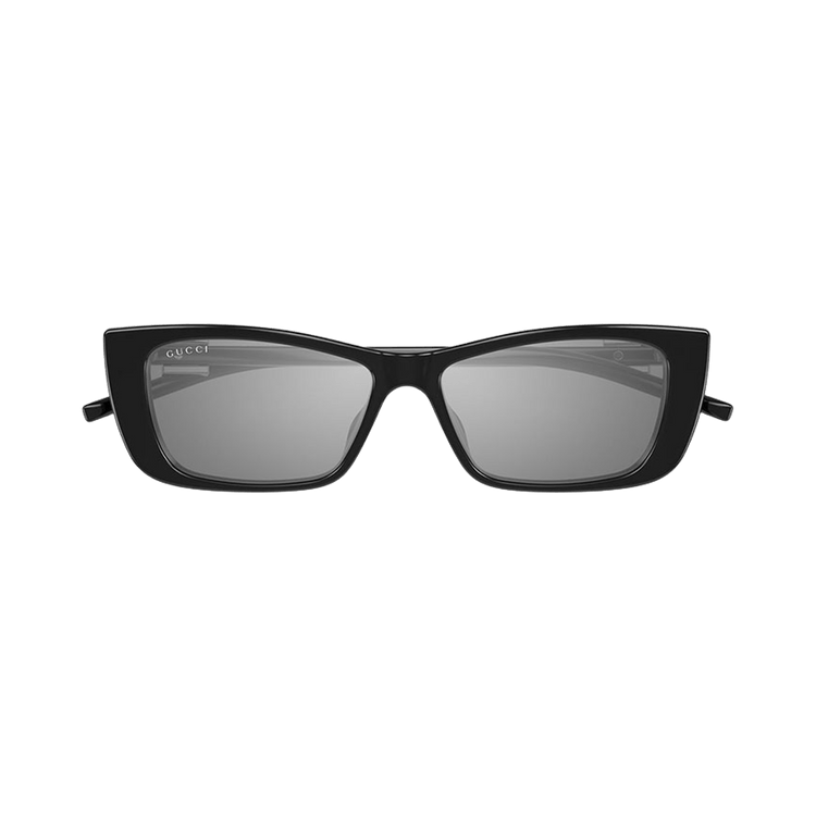 Gucci Rectangle Sunglasses — Black