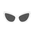 Versace Cat Eye Sunglasses — White