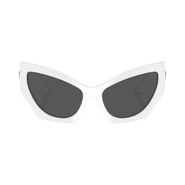 Versace Cat Eye Sunglasses — White