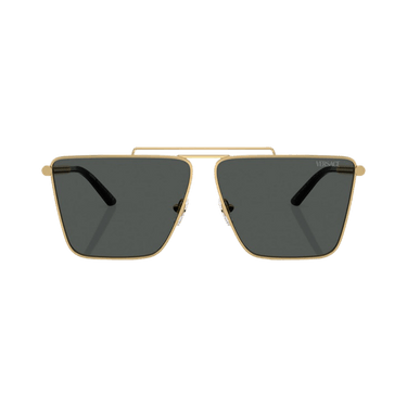 Versace Square Sunglasses — Grey