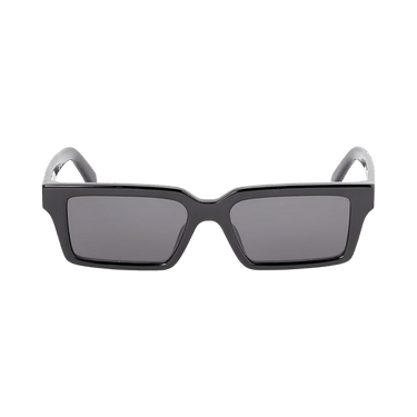 Off-White Rectangle Sunglasses — Grey