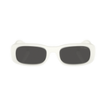 Miu Miu Rectangle Sunglasses — Grey