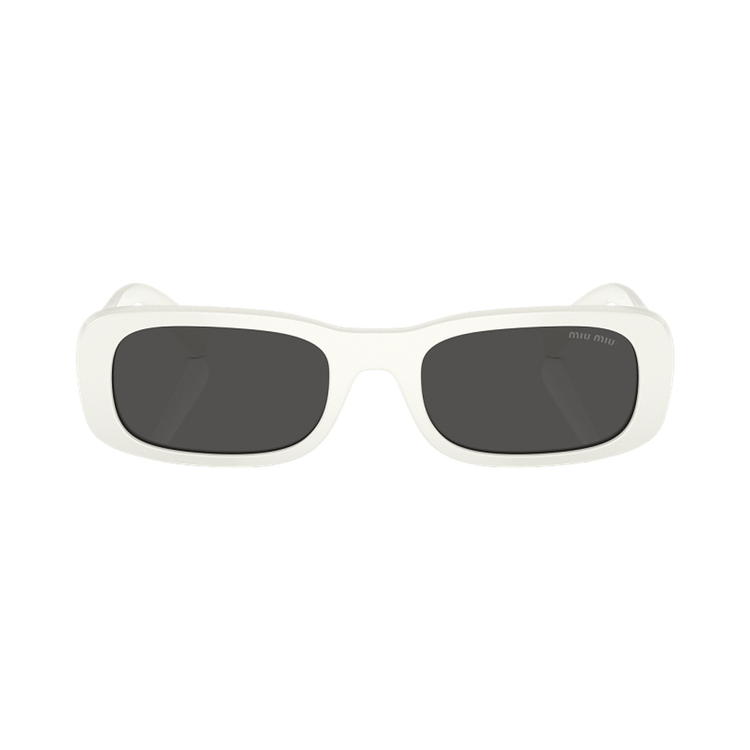 Miu Miu Rectangle Sunglasses — Grey