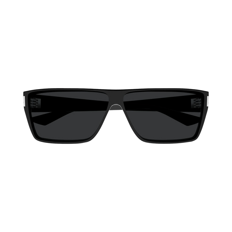 Saint Laurent Square Sunglasses — Grey