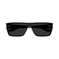 Saint Laurent Square Sunglasses — Grey