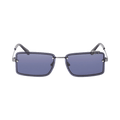 Off-White Rectangle Sunglasses — White