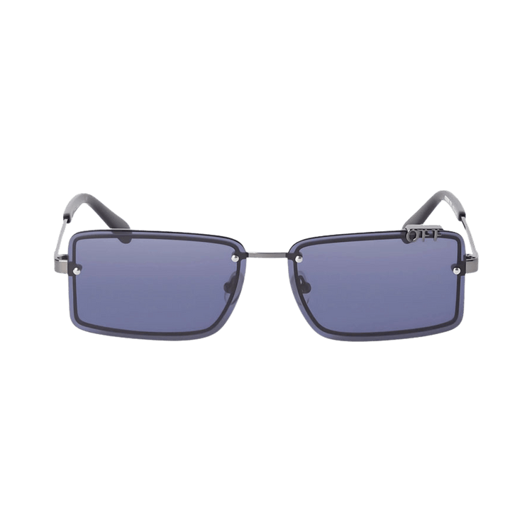 Off-White Rectangle Sunglasses — White